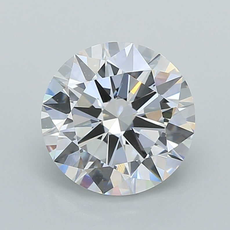 2.00 Carat Round Shaped, Excellent Cut, E Color, VS1 Clarity, IGI Certified Lab Grown Diamond