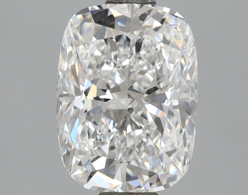 2.03 Carat Cushion Shaped, Ideal Cut, D Color, VS1 Clarity, IGI Certified Lab Grown Diamond