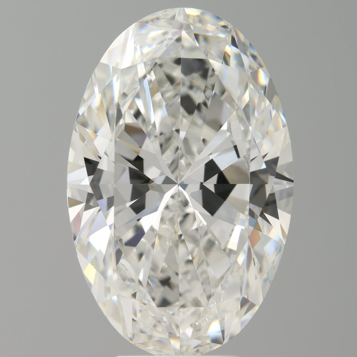 7.53 Carat Oval Shaped, Ideal Cut, F Color, VVS2 Clarity, IGI Certified Lab Grown Diamond