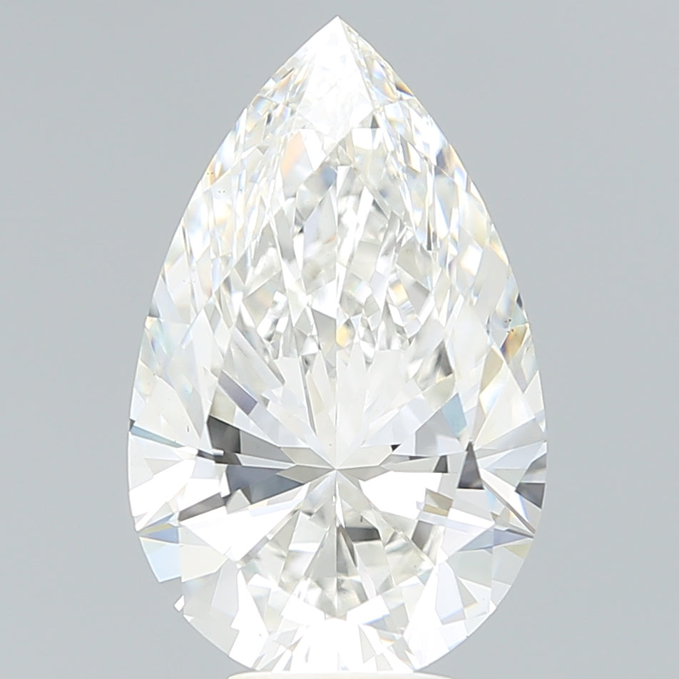 6.64 Carat Pear Shaped, Ideal Cut, G Color, VS1 Clarity, IGI Certified Lab Grown Diamond