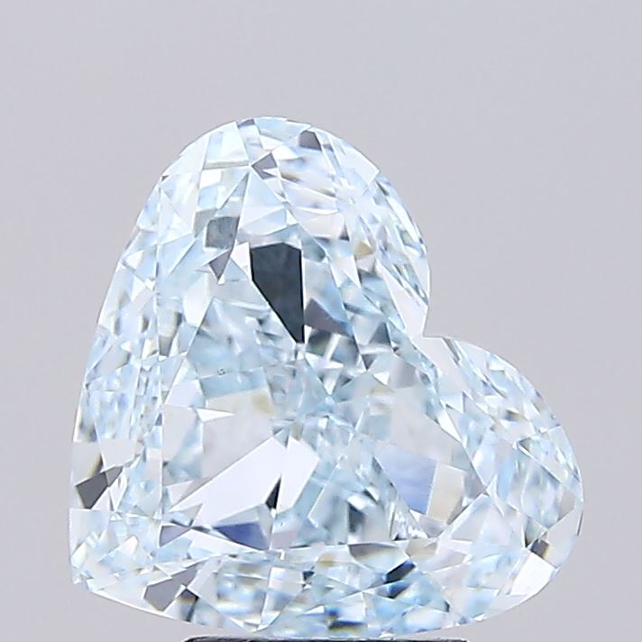 5.04 Carat Heart Shaped, Very Good Cut, VVS2 Clarity, IGI Certified Lab Grown Diamond