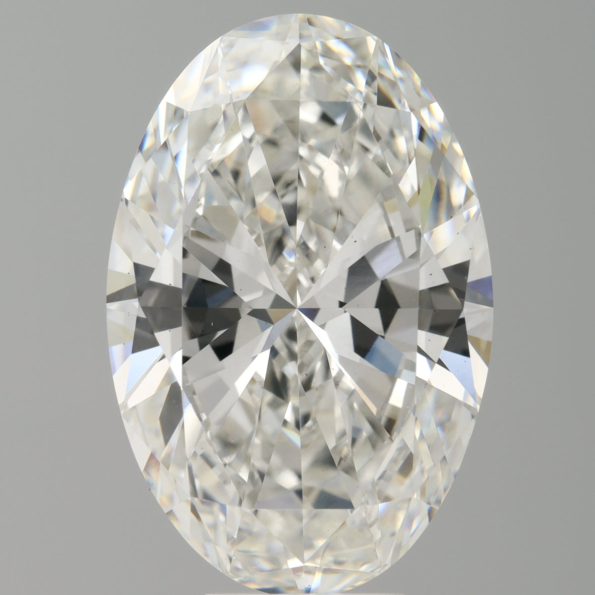 8.03 Carat Oval Shaped, Ideal Cut, F Color, VS2 Clarity, IGI Certified Lab Grown Diamond