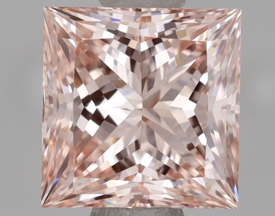 1.20 Carat Princess Shaped, Ideal Cut, VVS2 Clarity, IGI Certified Lab Grown Diamond