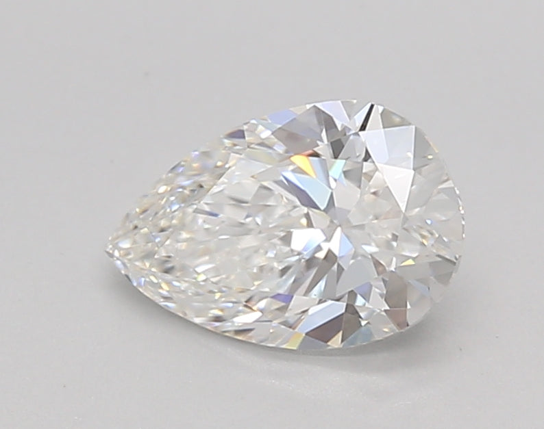 1.00 Carat Pear Shaped, Very Good Cut, E Color, VS1 Clarity, IGI Certified Lab Grown Diamond