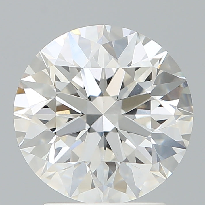 2.60 Carat Round Shaped, Excellent Cut, E Color, VVS2 Clarity, IGI Certified Lab Grown Diamond