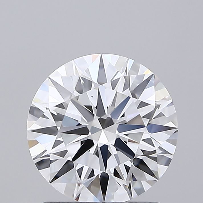 1.51 Carat Round Shaped, Ideal Cut, D Color, VS1 Clarity, IGI Certified Lab Grown Diamond