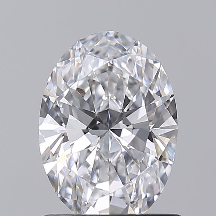1.02 Carat Oval Shaped, Ideal Cut, D Color, VVS1 Clarity, IGI Certified Lab Grown Diamond