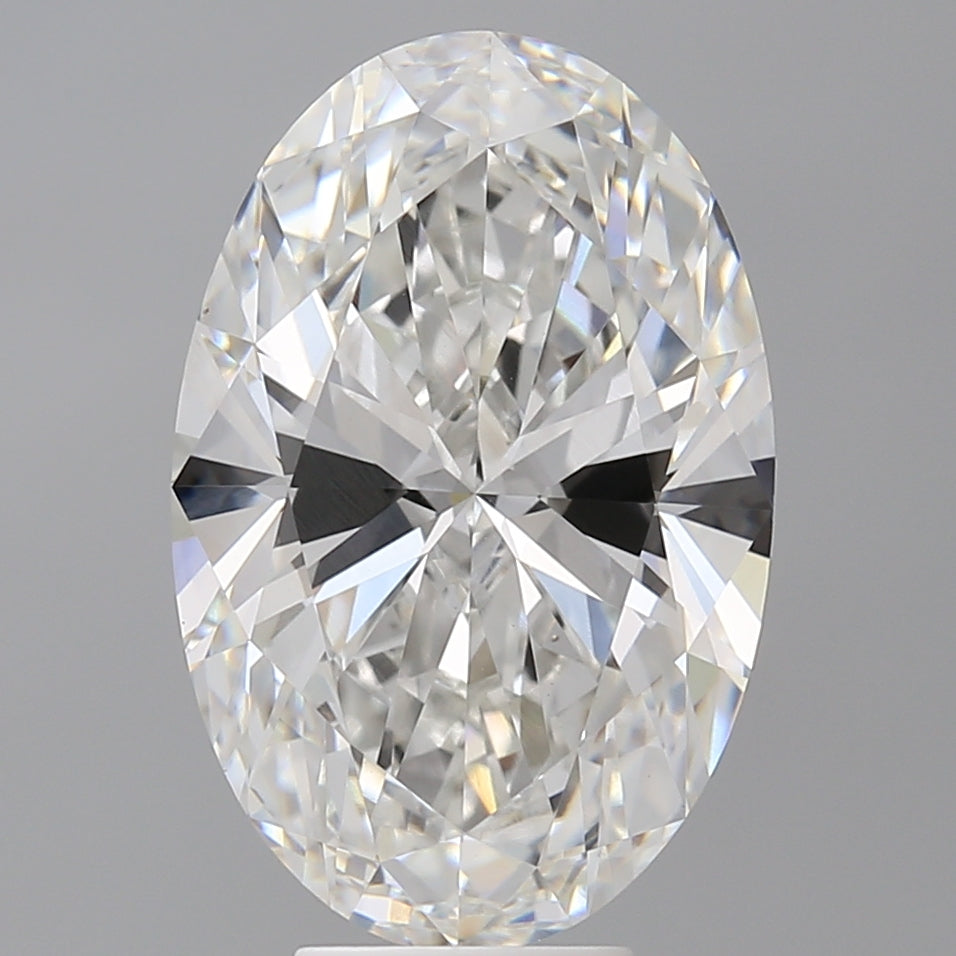 7.06 Carat Oval Shaped, Ideal Cut, E Color, VVS2 Clarity, IGI Certified Lab Grown Diamond