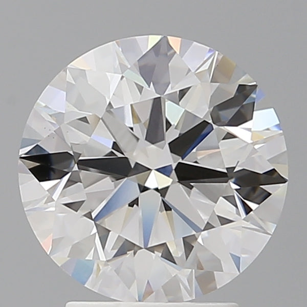 3.04 Carat Round Shaped, Ideal Cut, F Color, VS1 Clarity, IGI Certified Lab Grown Diamond