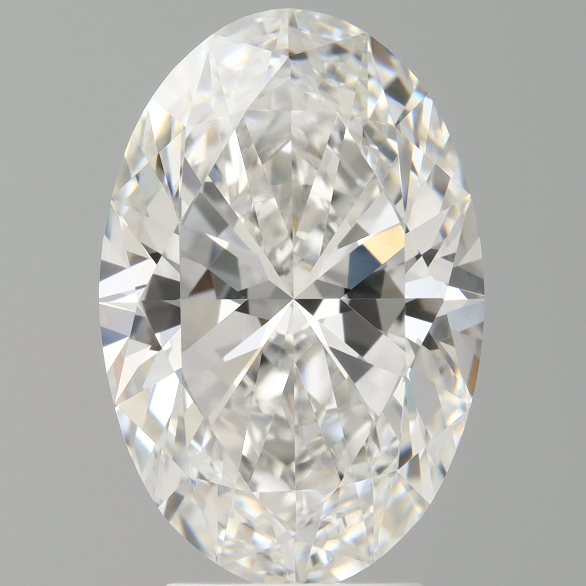 4.05 Carat Oval Shaped, Ideal Cut, E Color, VVS2 Clarity, IGI Certified Lab Grown Diamond