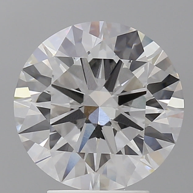 3.55 Carat Round Shaped, Excellent Cut, E Color, VVS2 Clarity, IGI Certified Lab Grown Diamond