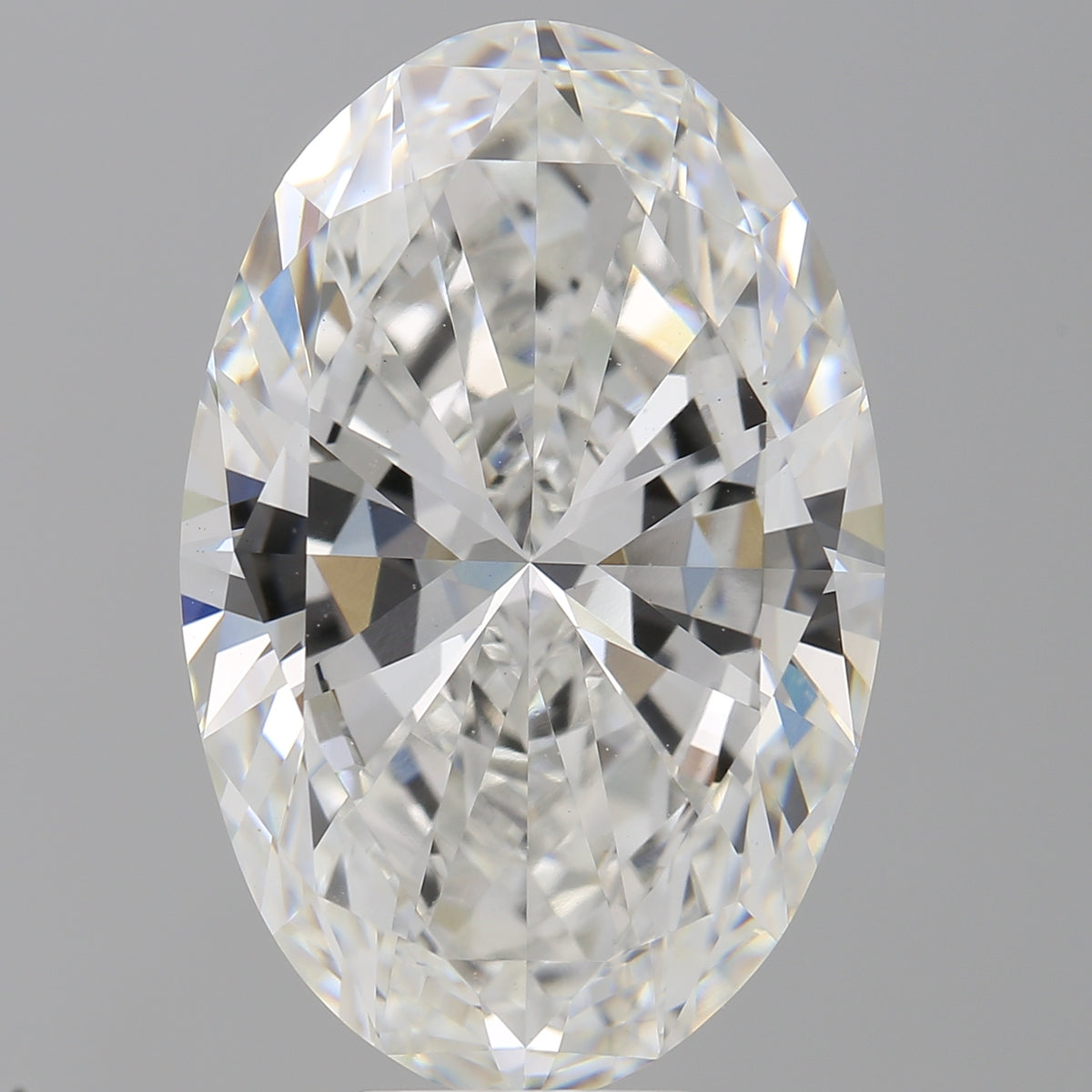 10.56 Carat Oval Shaped, Excellent Cut, F Color, VVS2 Clarity, IGI Certified Lab Grown Diamond