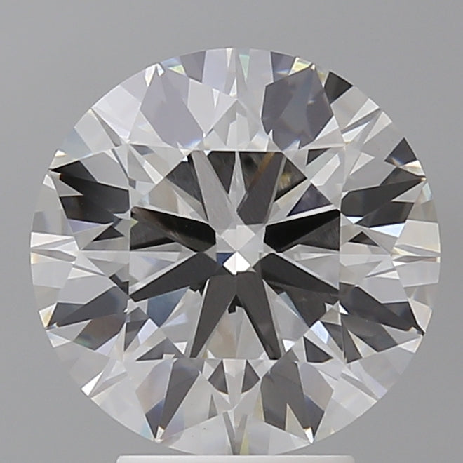 4.08 Carat Round Shaped, Ideal Cut, E Color, VVS2 Clarity, IGI Certified Lab Grown Diamond