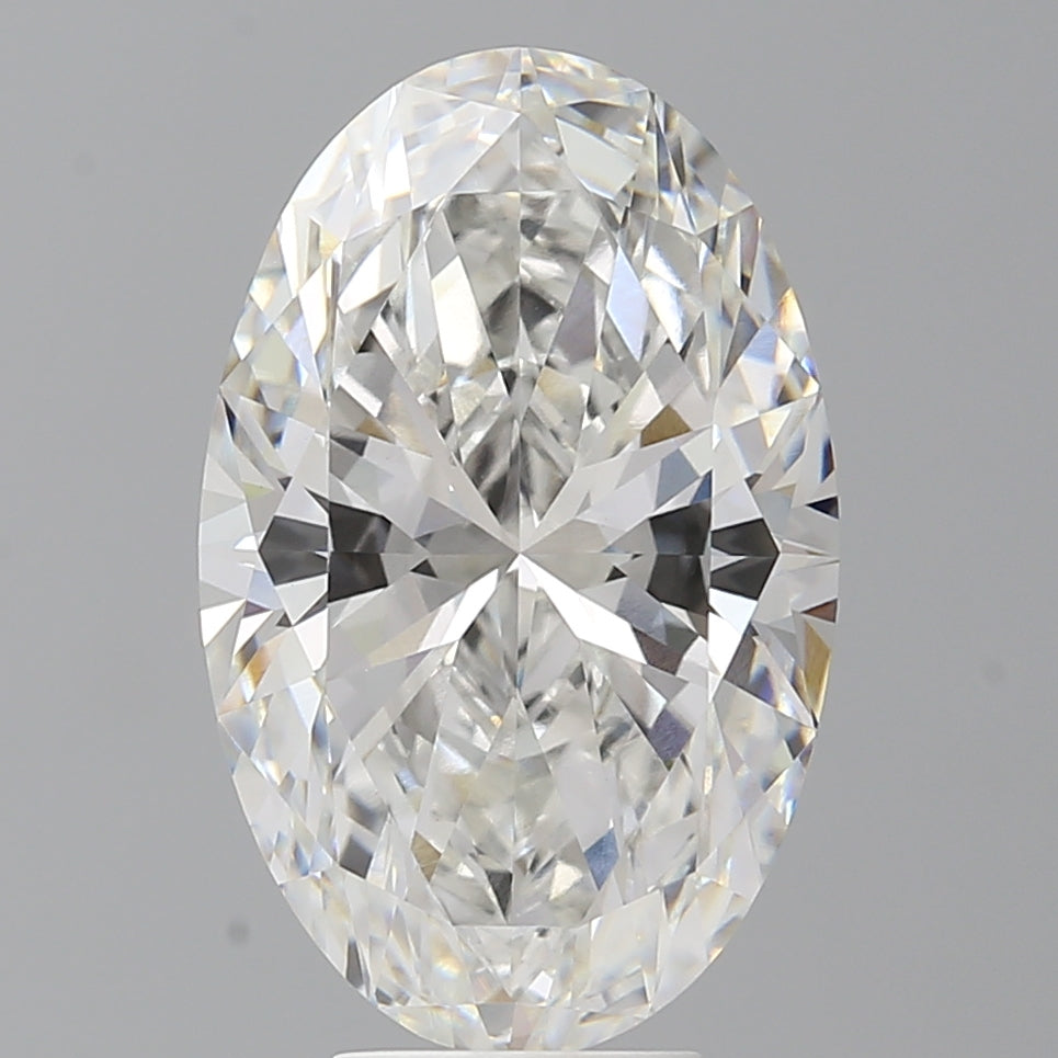 6.60 Carat Oval Shaped, Ideal Cut, F Color, VVS2 Clarity, IGI Certified Lab Grown Diamond