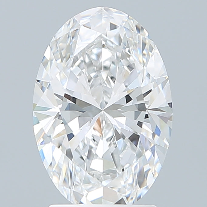 2.60 Carat Oval Shaped, Excellent Cut, D Color, VVS1 Clarity, IGI Certified Lab Grown Diamond