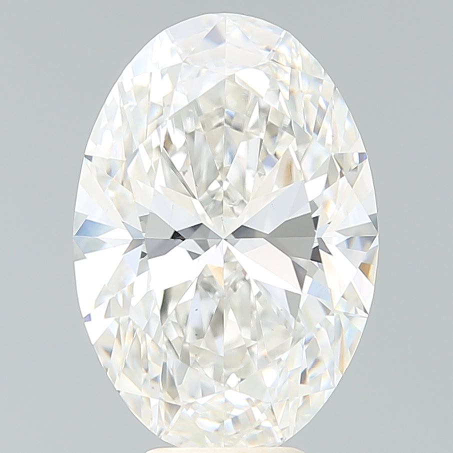 7.29 Carat Oval Shaped, Excellent Cut, G Color, VS1 Clarity, IGI Certified Lab Grown Diamond