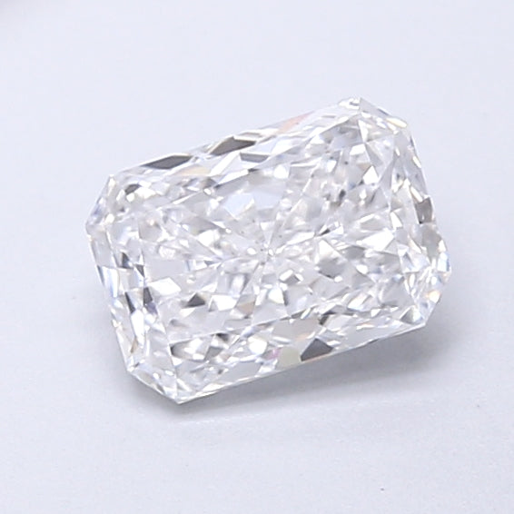 0.71 Carat Radiant Shaped, Very Good Cut, D Color, VS2 Clarity, IGI Certified Lab Grown Diamond
