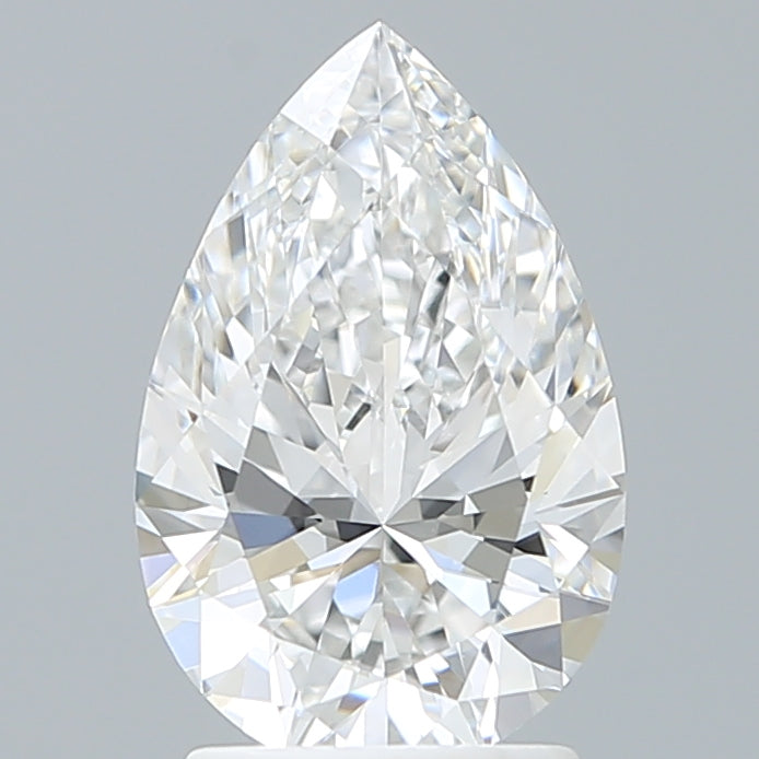 2.18 Carat Pear Shaped, Ideal Cut, E Color, VVS1 Clarity, IGI Certified Lab Grown Diamond