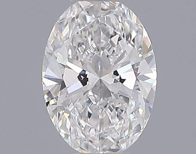 0.55 Carat Oval Shaped, Excellent Cut, D Color, VVS2 Clarity, IGI Certified Lab Grown Diamond