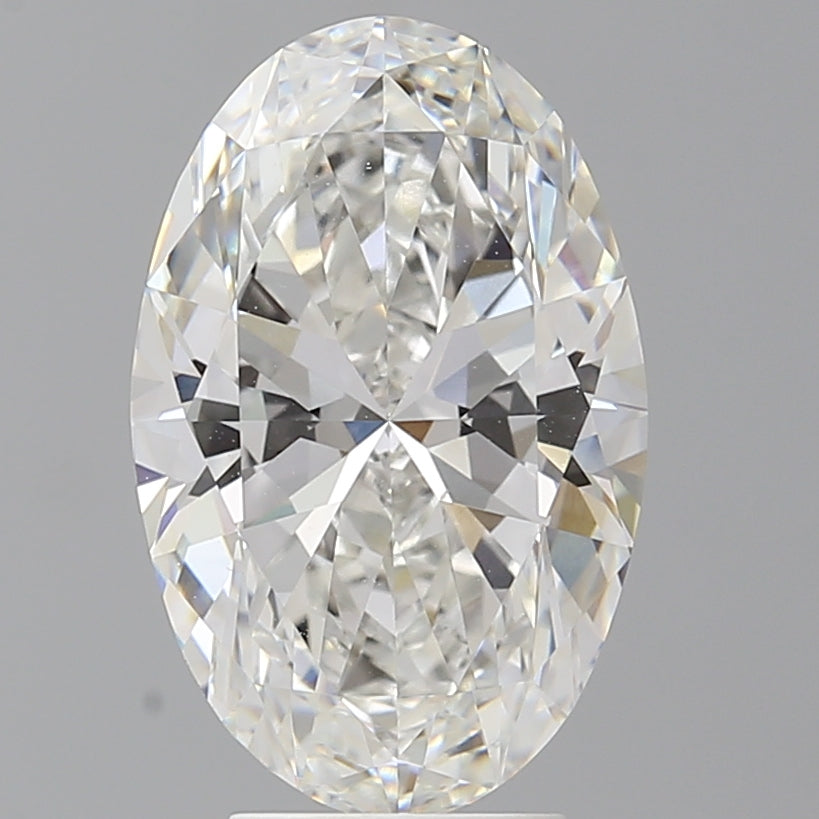 4.55 Carat Oval Shaped, Ideal Cut, F Color, VS1 Clarity, IGI Certified Lab Grown Diamond