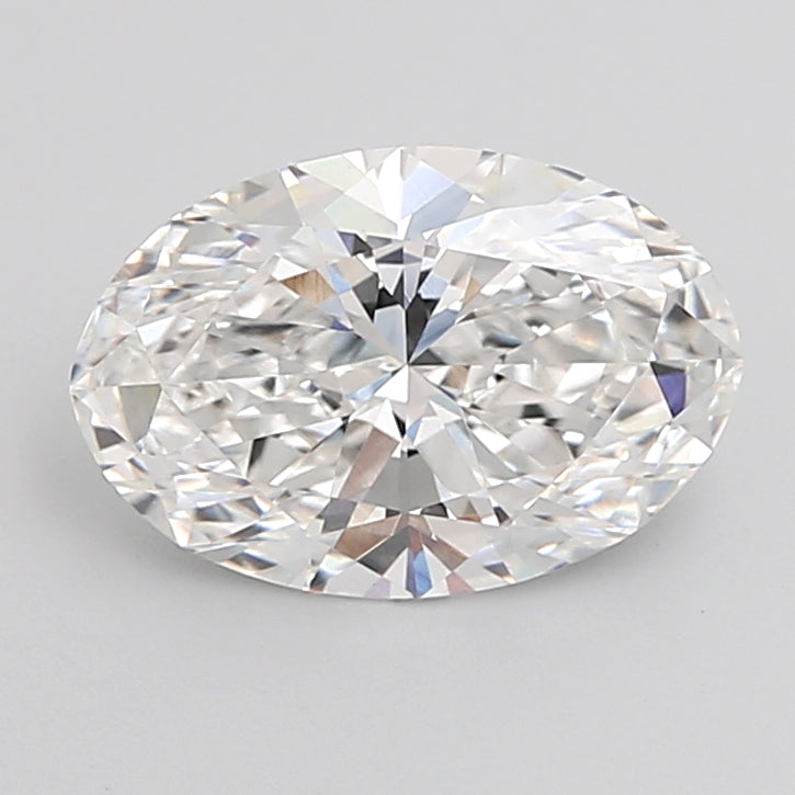 3.05 Carat Oval Shaped, Ideal Cut, E Color, VVS2 Clarity, IGI Certified Lab Grown Diamond
