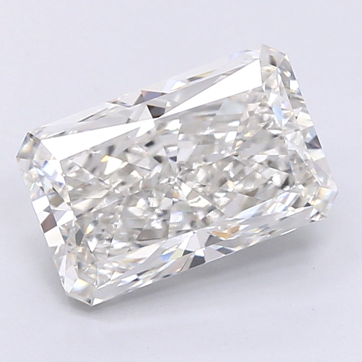 6.00 Carat Radiant Shaped, Very Good Cut, G Color, VVS2 Clarity, IGI Certified Lab Grown Diamond