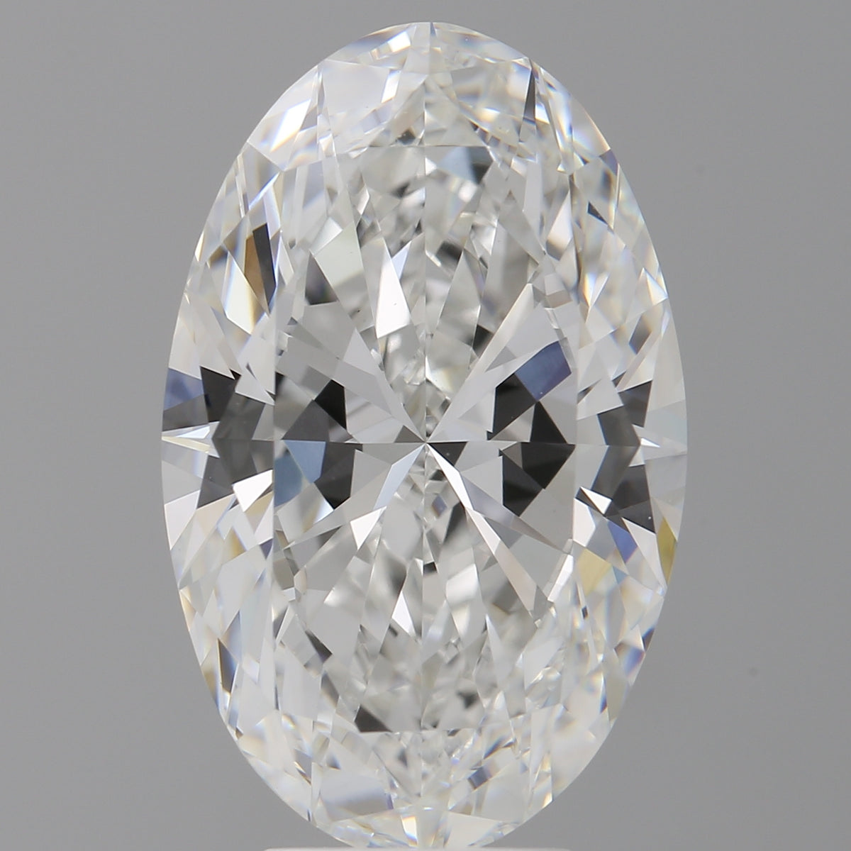 6.02 Carat Oval Shaped, Ideal Cut, E Color, VVS2 Clarity, IGI Certified Lab Grown Diamond