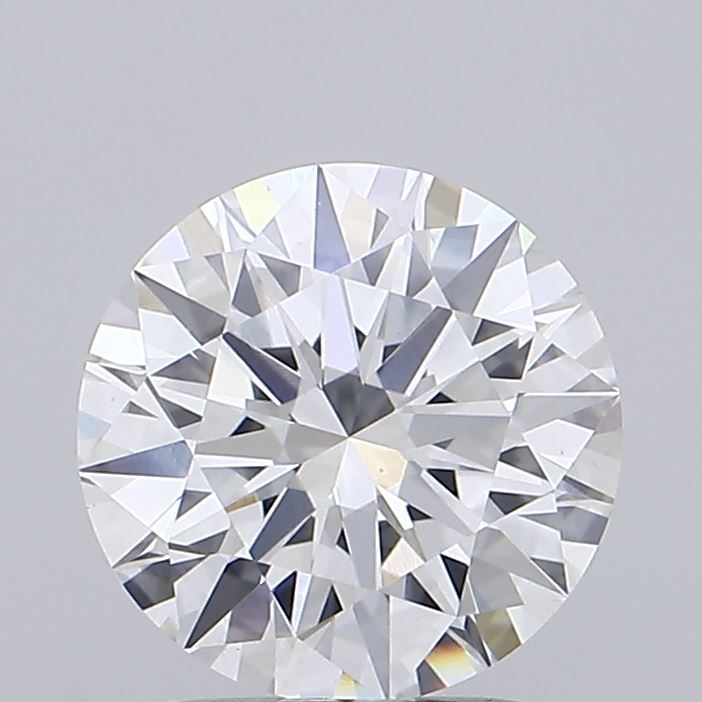 2.19 Carat Round Shaped, Ideal Cut, E Color, VVS2 Clarity, IGI Certified Lab Grown Diamond