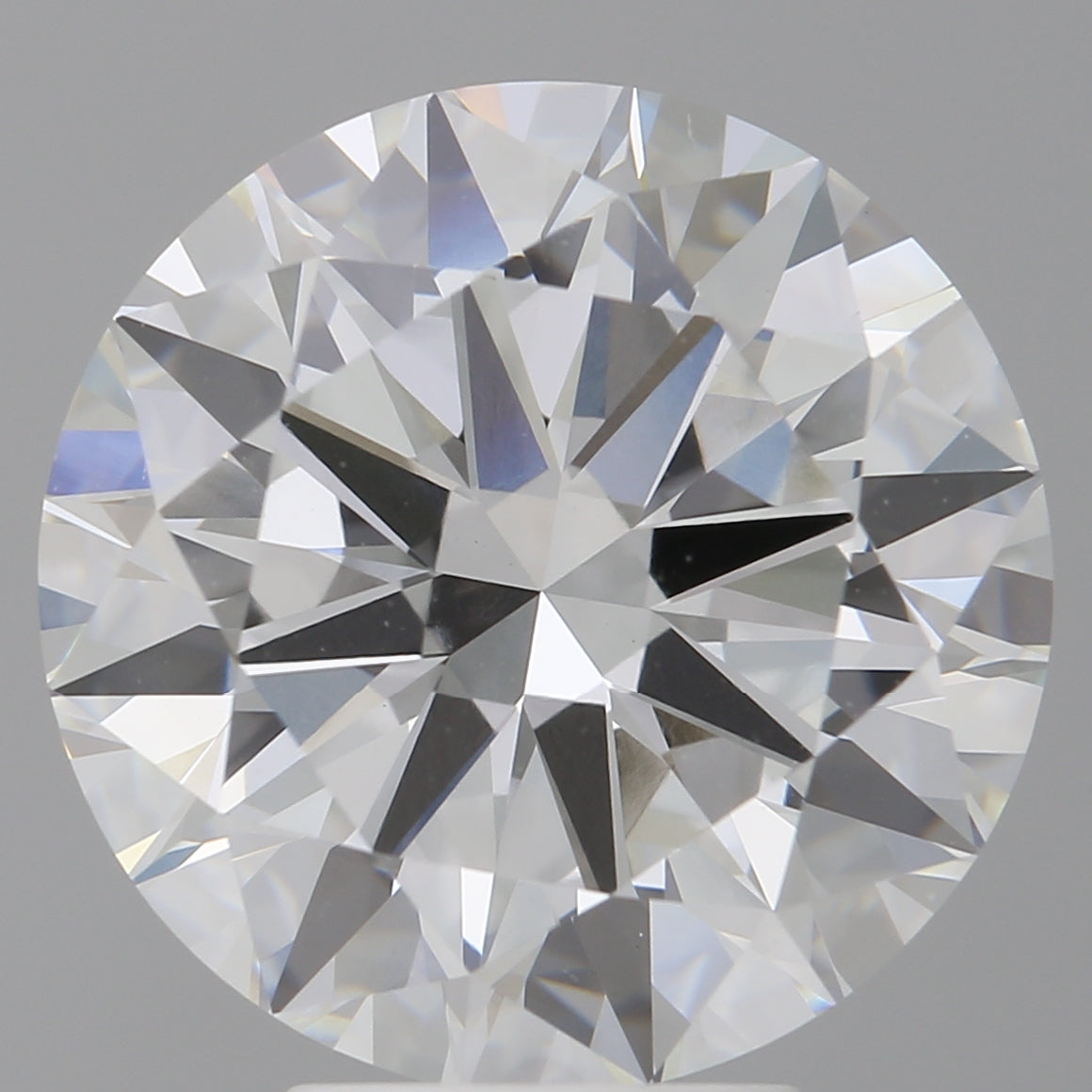 6.01 Carat Round Shaped, Excellent Cut, E Color, VVS2 Clarity, IGI Certified Lab Grown Diamond