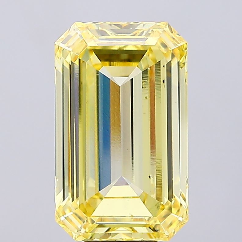 10.02 Carat Emerald Shaped, Excellent Cut, VS2 Clarity, IGI Certified Lab Grown Diamond