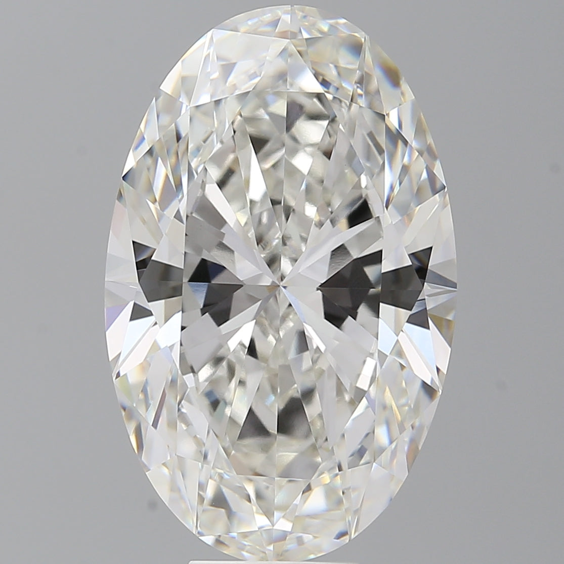 11.10 Carat Oval Shaped, Ideal Cut, F Color, VVS2 Clarity, IGI Certified Lab Grown Diamond