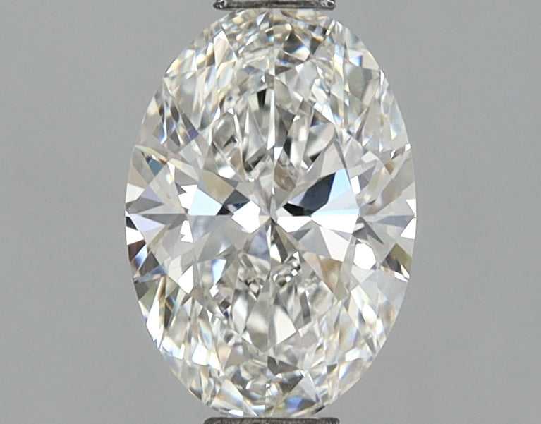 1.18 Carat Oval Shaped, Ideal Cut, D Color, VVS2 Clarity, IGI Certified Lab Grown Diamond