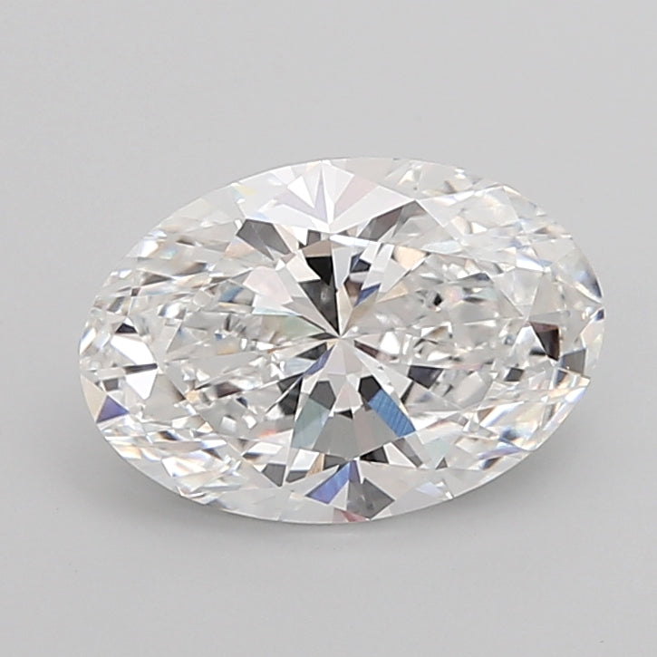 4.59 Carat Oval Shaped, Ideal Cut, E Color, VVS2 Clarity, IGI Certified Lab Grown Diamond