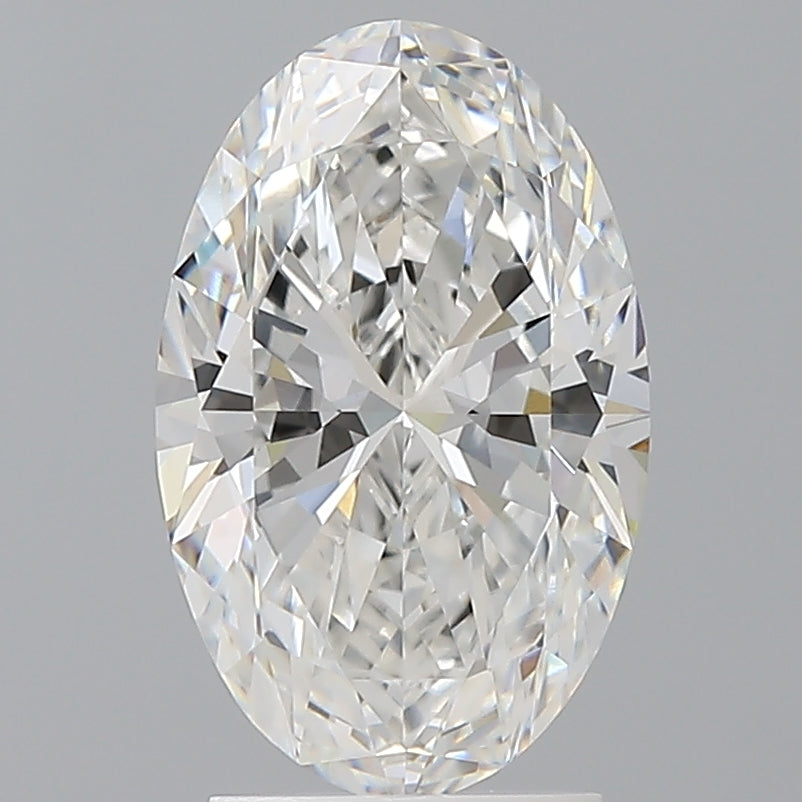2.60 Carat Oval Shaped, Ideal Cut, E Color, VVS2 Clarity, IGI Certified Lab Grown Diamond