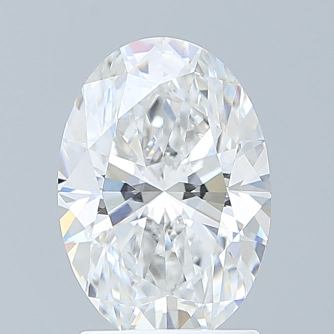 2.10 Carat Oval Shaped, Excellent Cut, D Color, VVS2 Clarity, IGI Certified Lab Grown Diamond