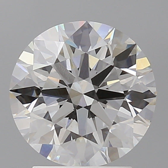 2.55 Carat Round Shaped, Ideal Cut, E Color, VVS2 Clarity, IGI Certified Lab Grown Diamond