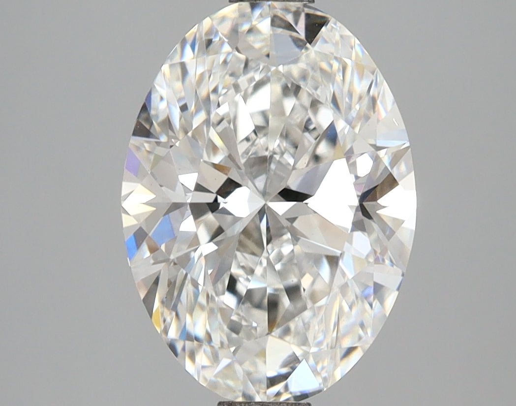 3.03 Carat Oval Shaped, Ideal Cut, F Color, VS1 Clarity, IGI Certified Lab Grown Diamond