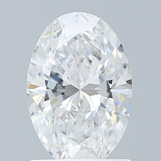 1.29 Carat Oval Shaped, Ideal Cut, D Color, VS1 Clarity, IGI Certified Lab Grown Diamond
