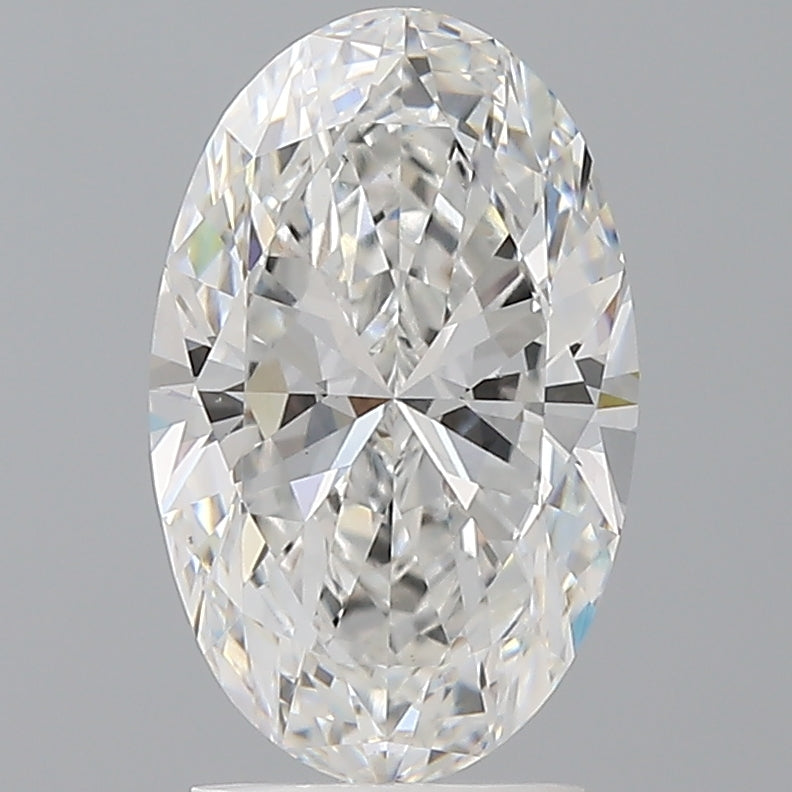 2.59 Carat Oval Shaped, Ideal Cut, E Color, VS1 Clarity, IGI Certified Lab Grown Diamond