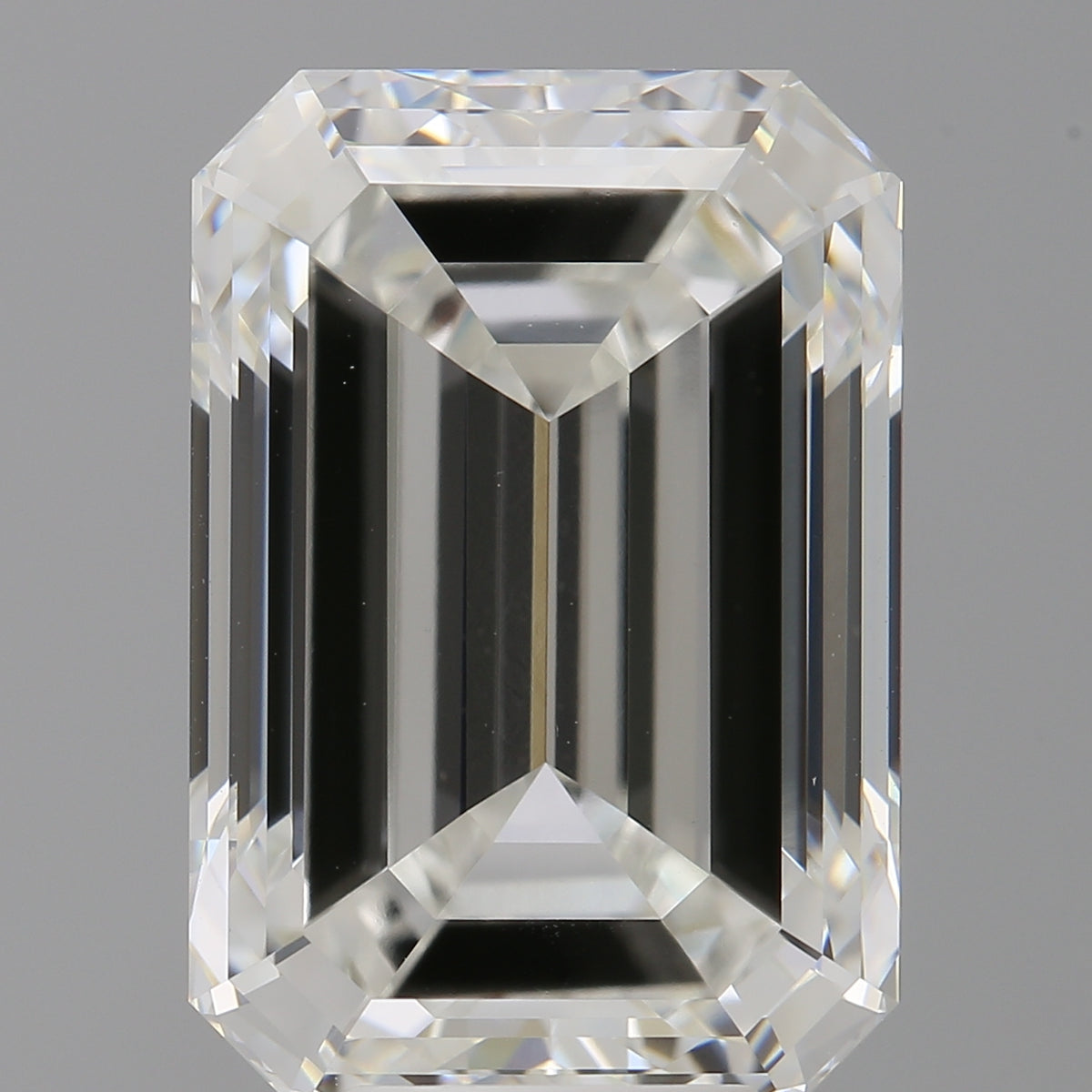 8.04 Carat Emerald Shaped, Ideal Cut, F Color, VVS2 Clarity, IGI Certified Lab Grown Diamond