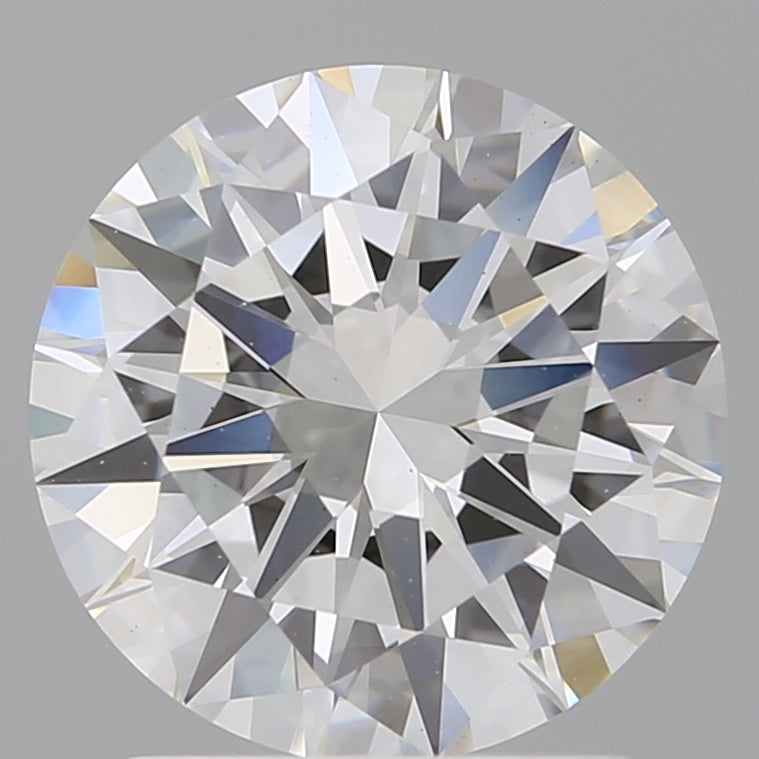 2.00 Carat Round Shaped, Very Good Cut, F Color, VVS2 Clarity, IGI Certified Lab Grown Diamond