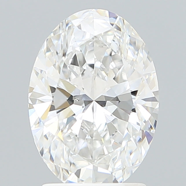 2.09 Carat Oval Shaped, Ideal Cut, E Color, VVS2 Clarity, IGI Certified Lab Grown Diamond
