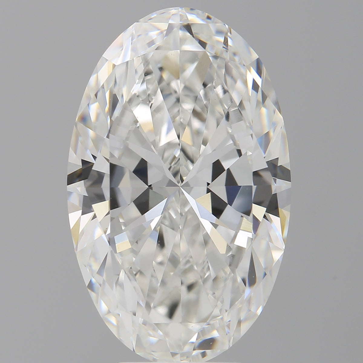 7.02 Carat Oval Shaped, Excellent Cut, F Color, VVS2 Clarity, IGI Certified Lab Grown Diamond