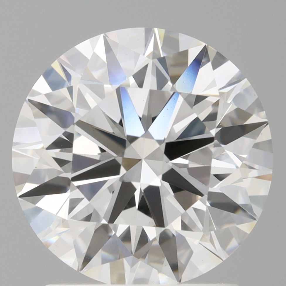 1.95 Carat Round Shaped, Excellent Cut, E Color, VS1 Clarity, IGI Certified Lab Grown Diamond