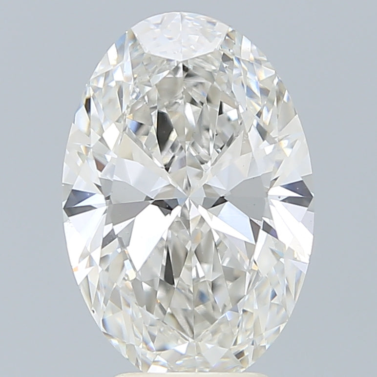 4.19 Carat Oval Shaped, Ideal Cut, G Color, VS1 Clarity, IGI Certified Lab Grown Diamond