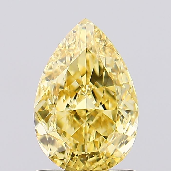 1.11 Carat Pear Shaped, Ideal Cut, VS2 Clarity, IGI Certified Lab Grown Diamond