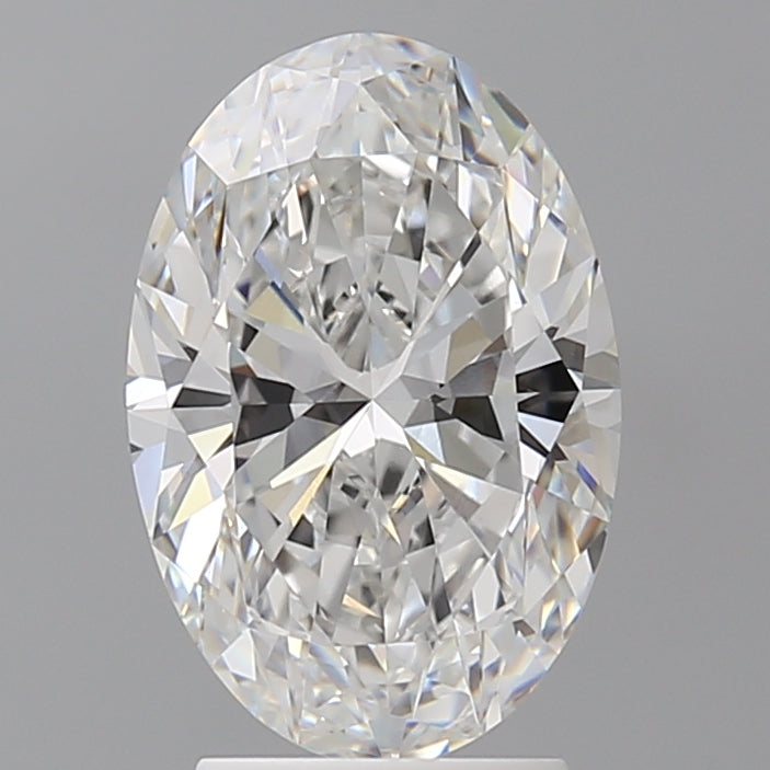 3.03 Carat Oval Shaped, Ideal Cut, E Color, VVS2 Clarity, IGI Certified Lab Grown Diamond