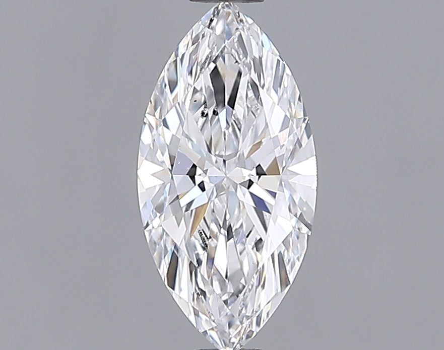 0.92 Carat Marquise Shaped, Ideal Cut, D Color, VS1 Clarity, IGI Certified Lab Grown Diamond