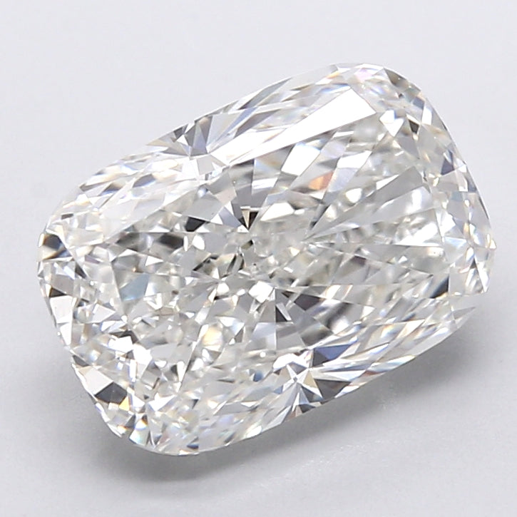 3.85 Carat Cushion Shaped, Very Good Cut, F Color, VVS2 Clarity, IGI Certified Lab Grown Diamond