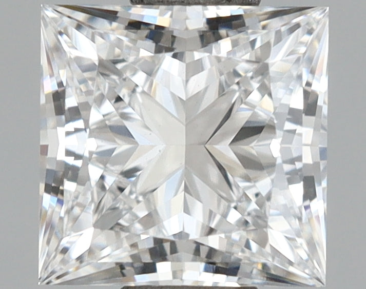 1.04 Carat Princess Shaped, Excellent Cut, D Color, VVS1 Clarity, IGI Certified Lab Grown Diamond